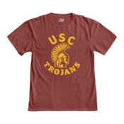 USC Trojans Men's Cardinal Vintage Mohawk Dyed Ringspun T-Shirt